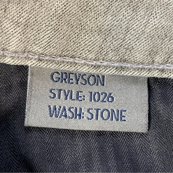 Monfrere Greyson Skinny Jeans in Grey - Picture 10 of 13